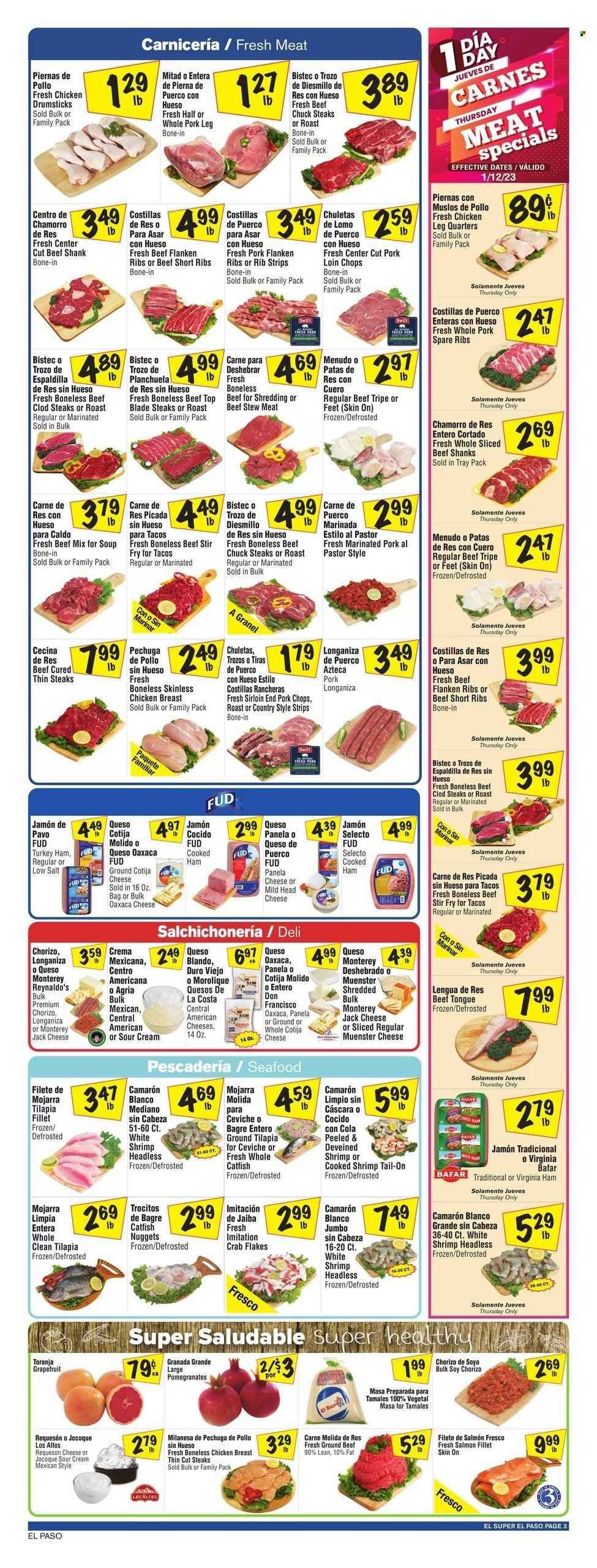 El Super (TX) Weekly Ad Flyer Specials January 11 to January 17, 2023