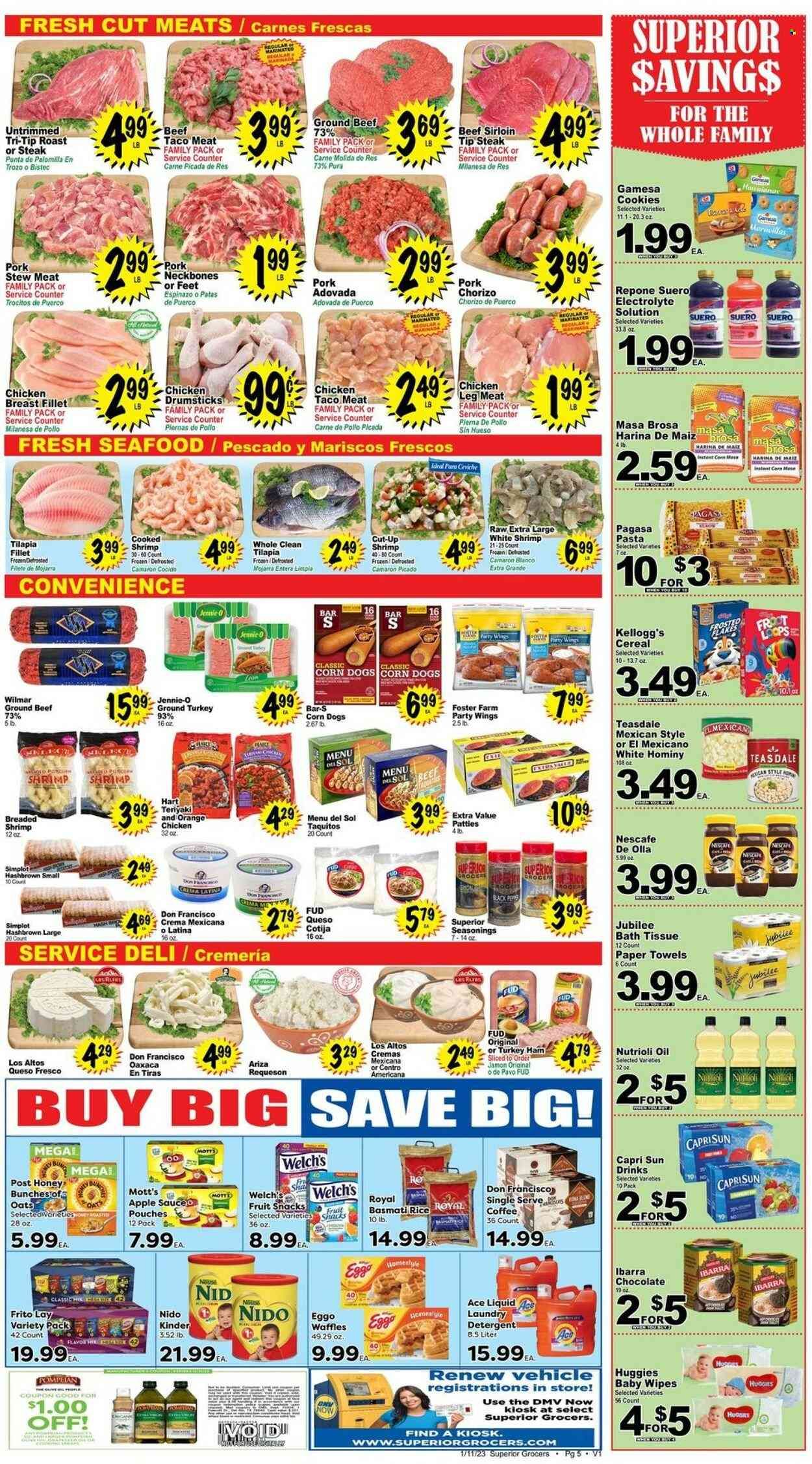 Superior Grocers (CA) Weekly Ad Flyer Specials January 11 to January 17, 2023