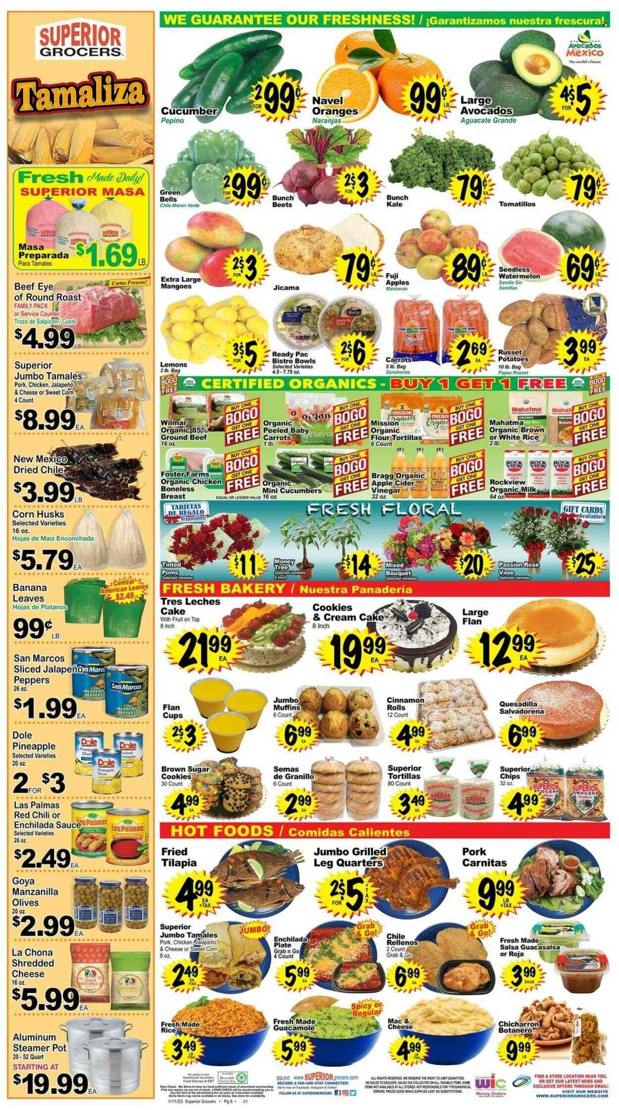 Superior Grocers (CA) Weekly Ad Flyer Specials January 11 to January 17, 2023