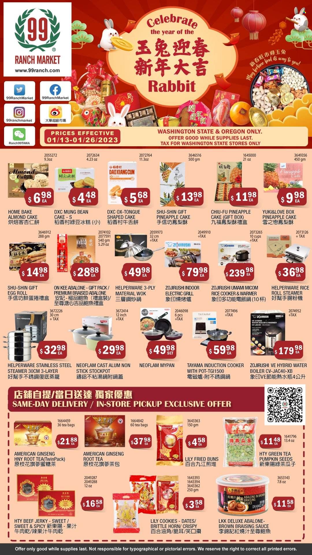 99 Ranch Market Weekly Ad Flyer Specials January 13 to January 19, 2023