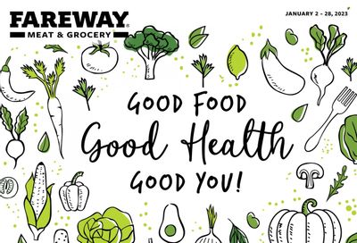 Fareway (IA) Weekly Ad Flyer Specials January 2 to January 28, 2023