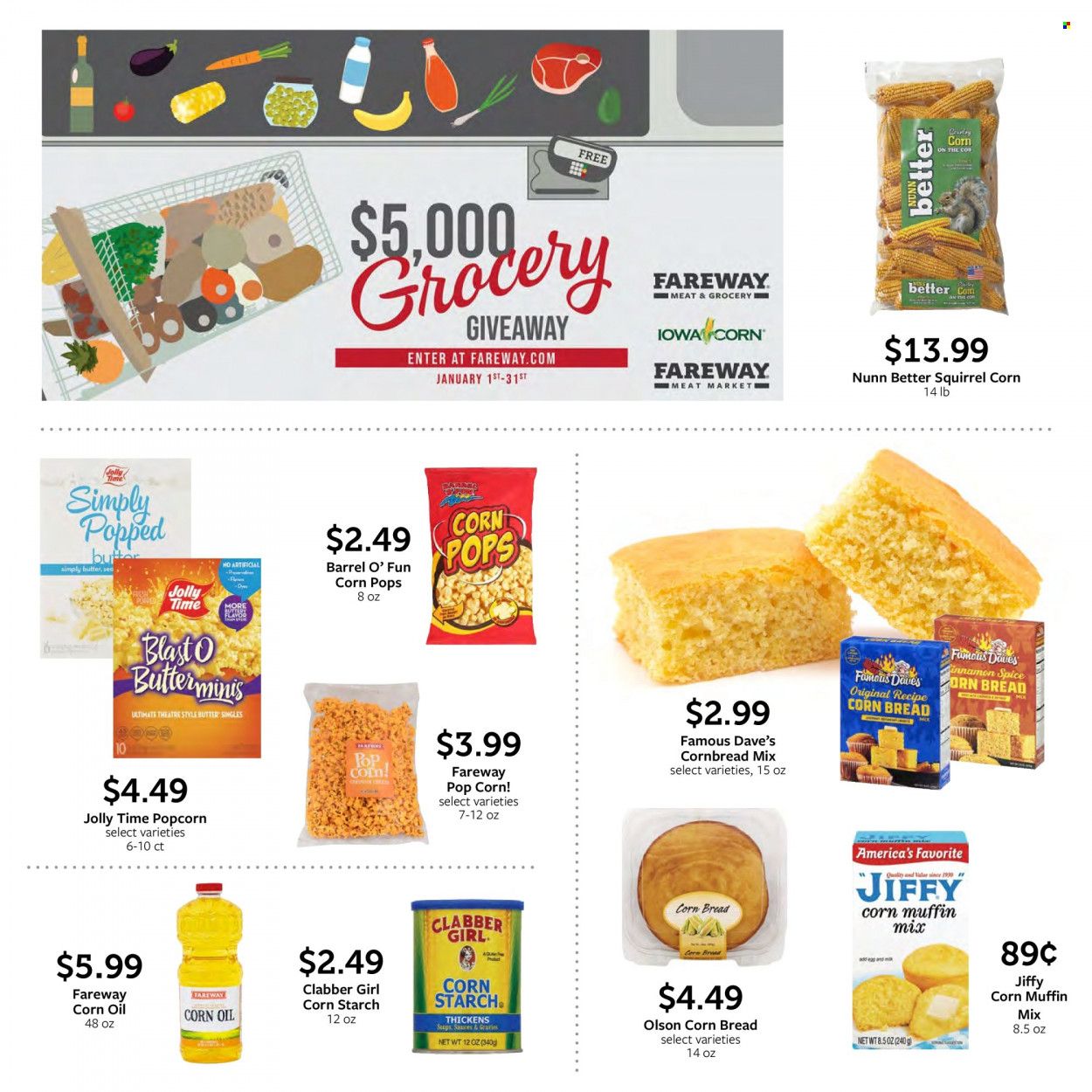 Fareway (IA) Weekly Ad Flyer Specials January 2 to January 28, 2023