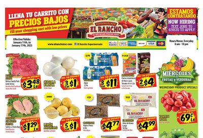 El Rancho (TX) Weekly Ad Flyer Specials January 11 to January 17, 2023