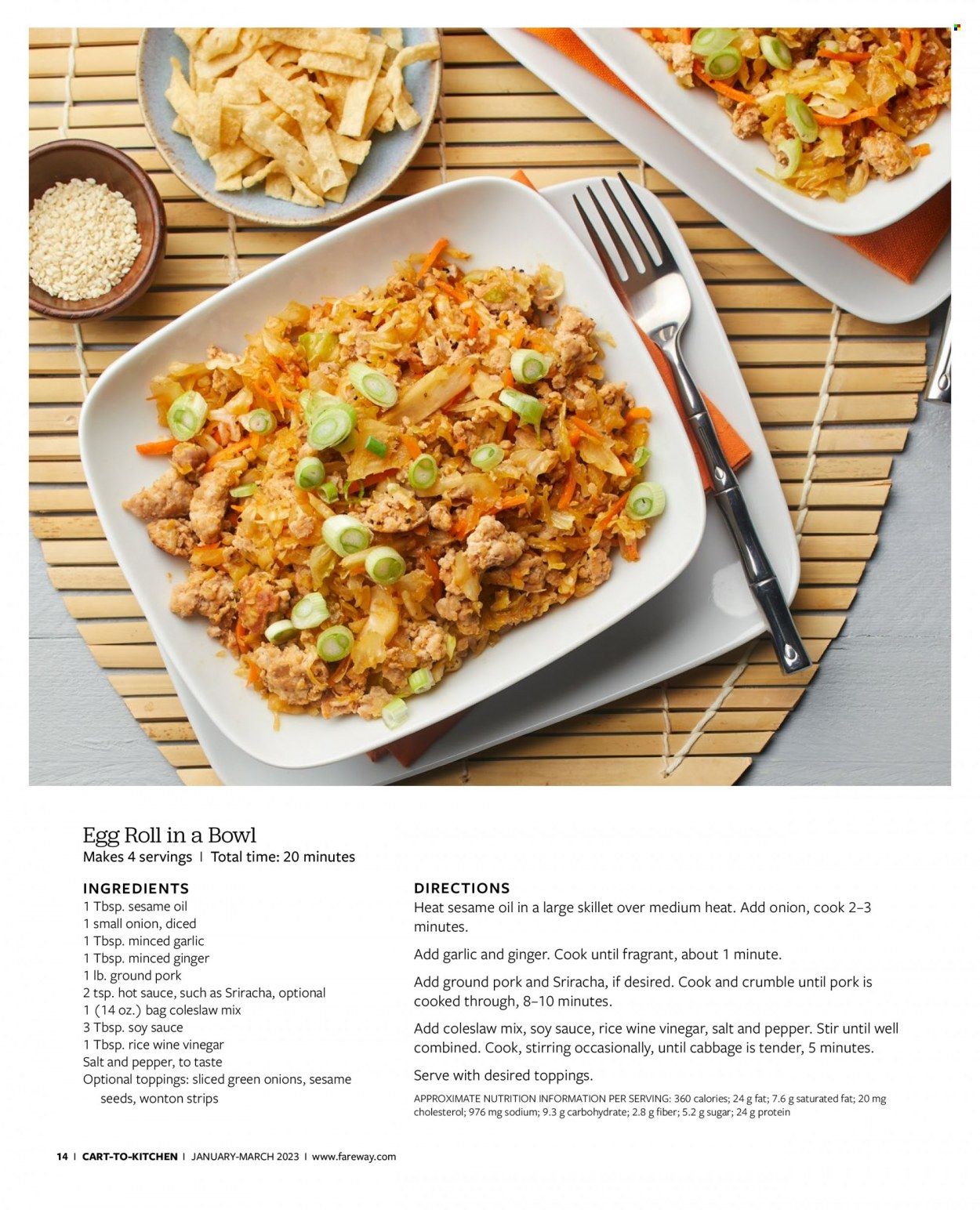 Fareway (IA) Weekly Ad Flyer Specials January 1 to March 31, 2023