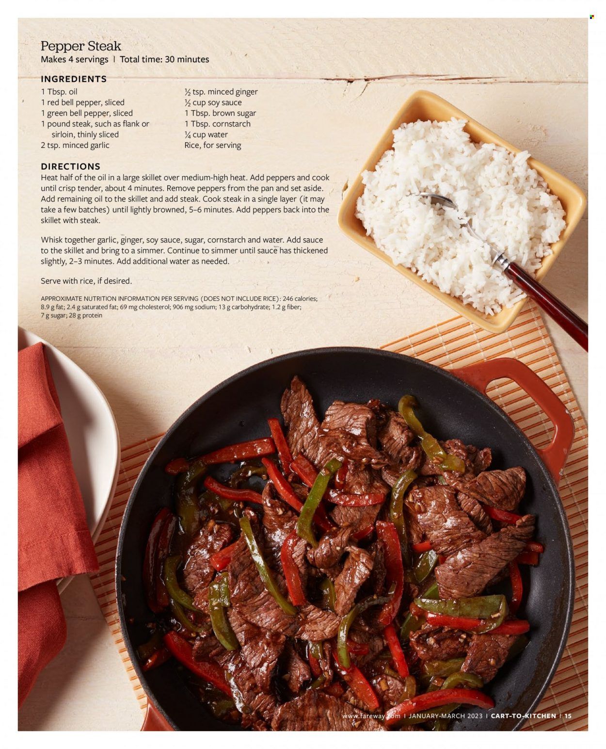 Fareway (IA) Weekly Ad Flyer Specials January 1 to March 31, 2023