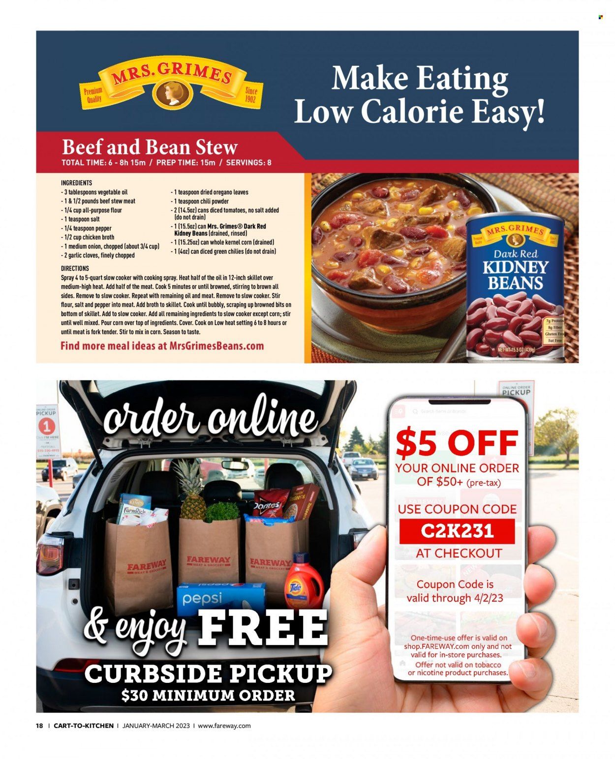 Fareway (IA) Weekly Ad Flyer Specials January 1 to March 31, 2023