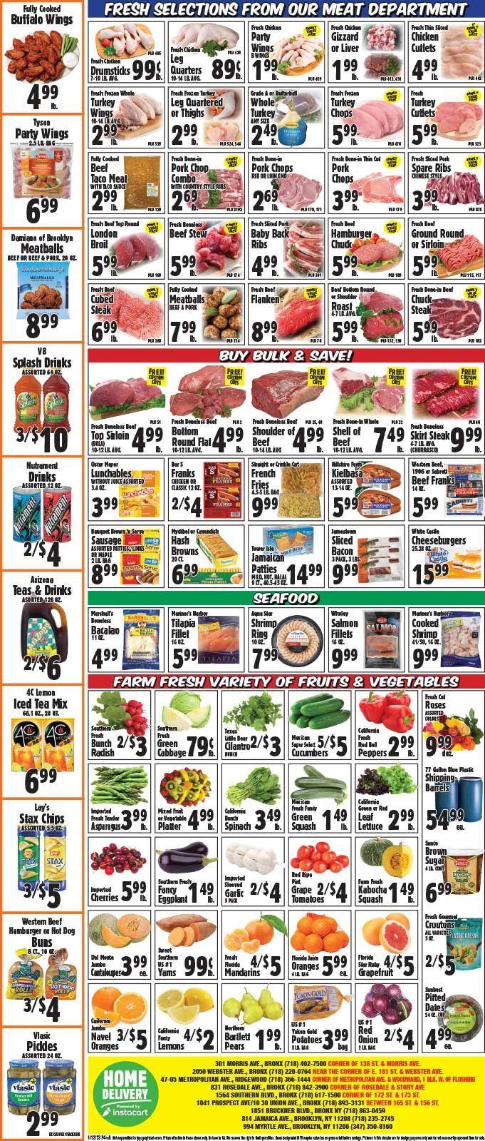 Western Beef (FL, NY) Weekly Ad Flyer Specials January 12 to January 18, 2023