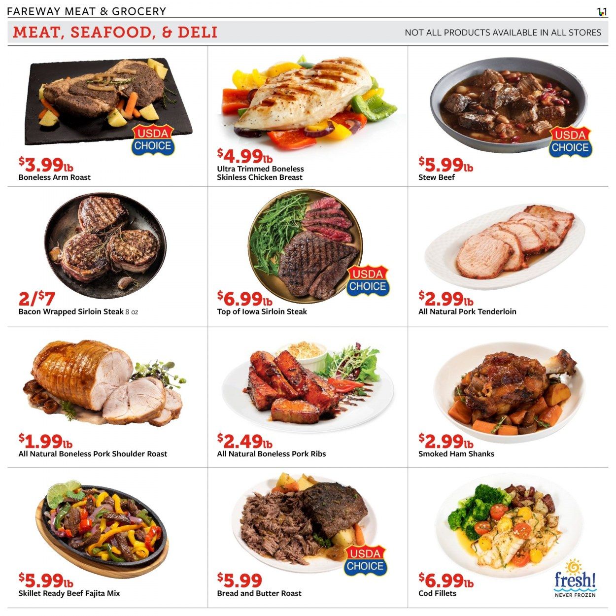 Fareway (IA) Weekly Ad Flyer Specials January 16 to January 21, 2023