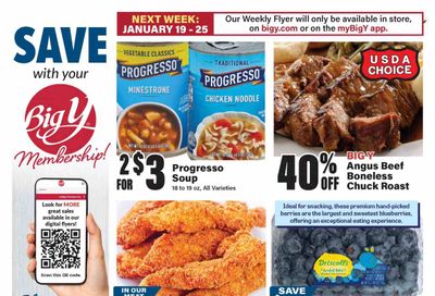 Big Y (CT) Weekly Ad Flyer Specials January 12 to January 18, 2023