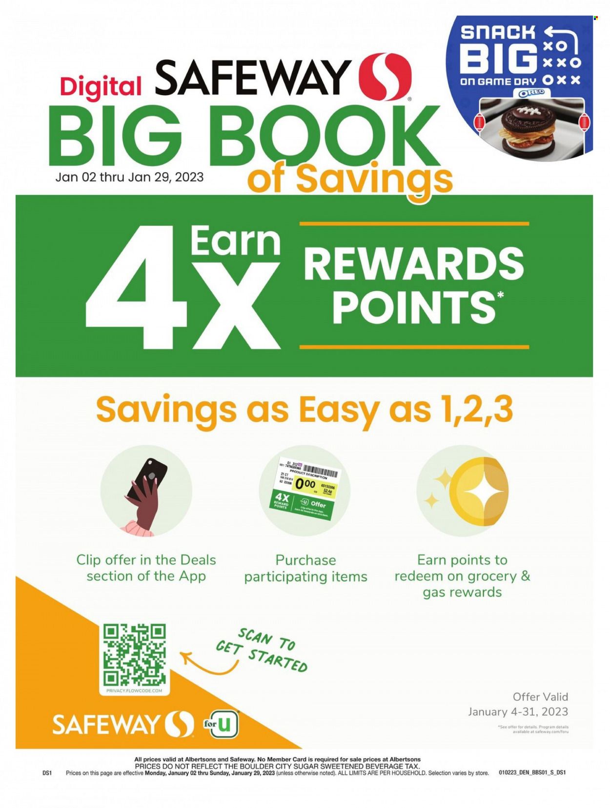 Safeway (CO) Weekly Ad Flyer Specials January 2 to January 29, 2023