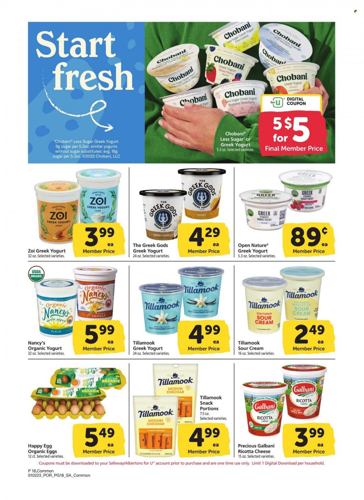 Safeway (OR) Weekly Ad Flyer Specials January 2 to January 29, 2023