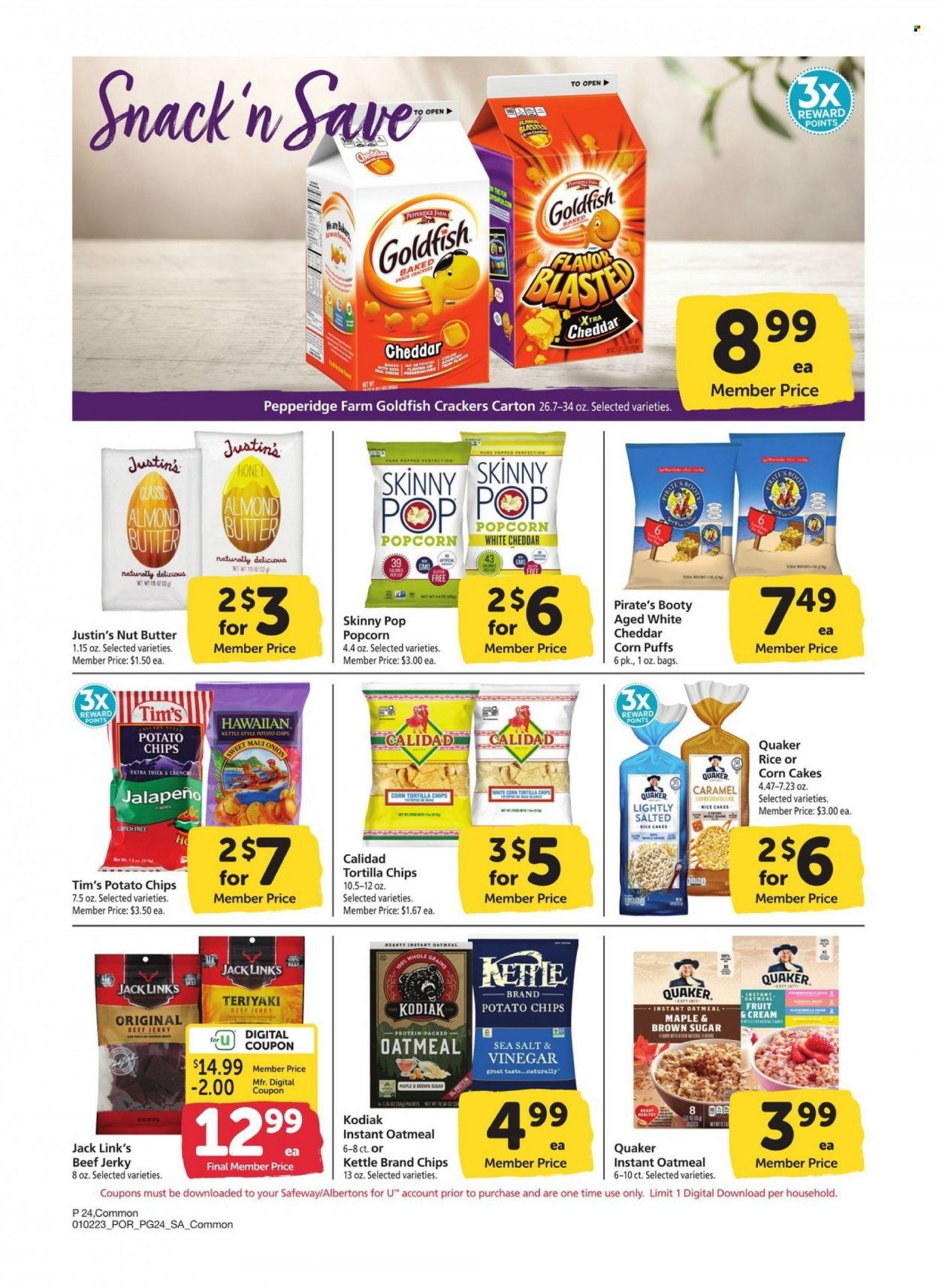 Safeway (OR) Weekly Ad Flyer Specials January 2 to January 29, 2023