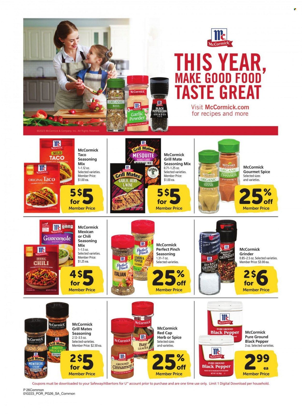 Safeway (OR) Weekly Ad Flyer Specials January 2 to January 29, 2023