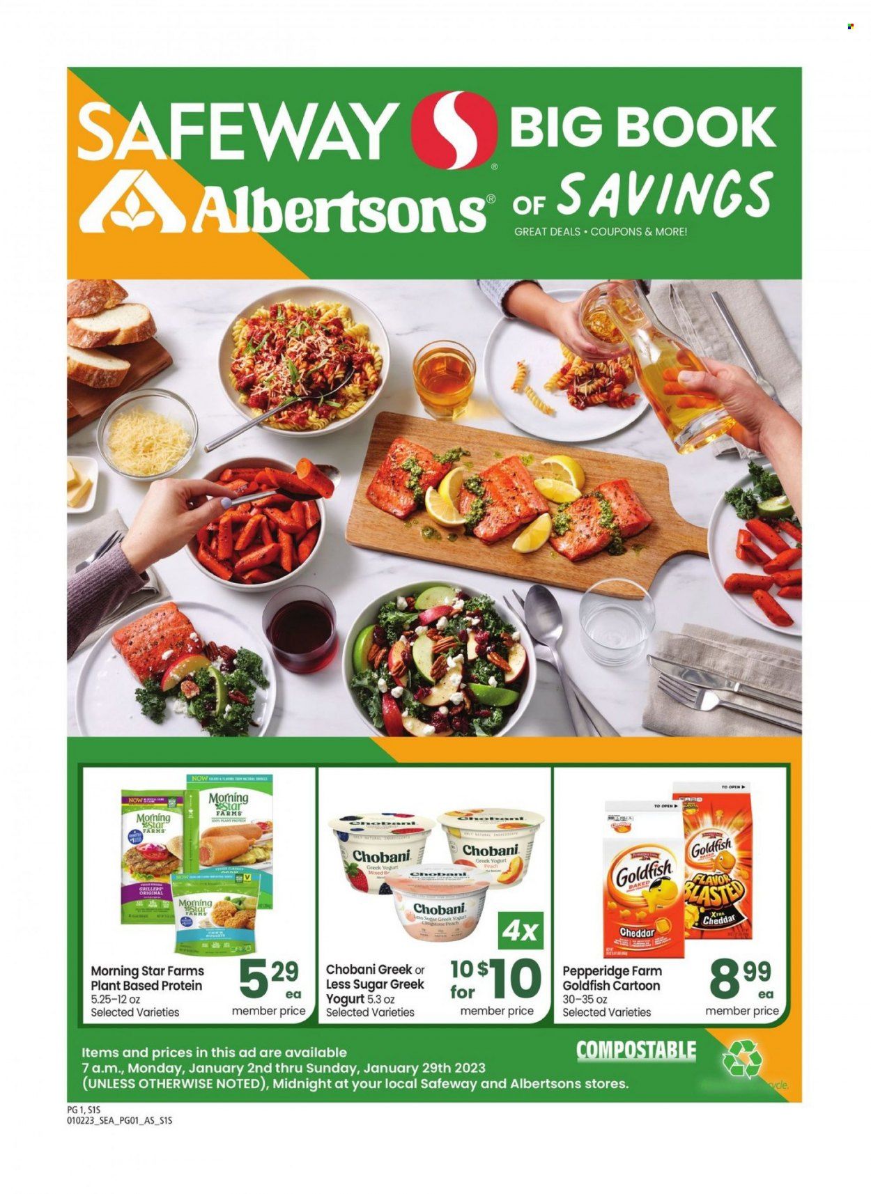 Safeway (WA) Weekly Ad Flyer Specials January 2 to January 29, 2023