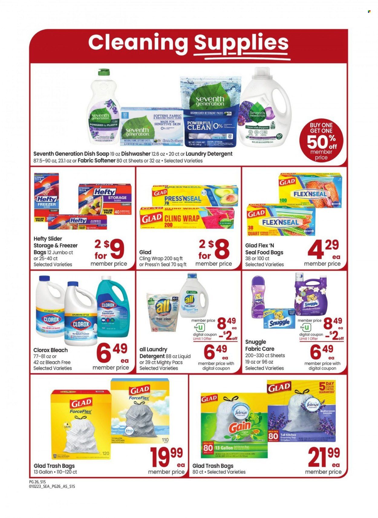 Safeway (WA) Weekly Ad Flyer Specials January 2 to January 29, 2023