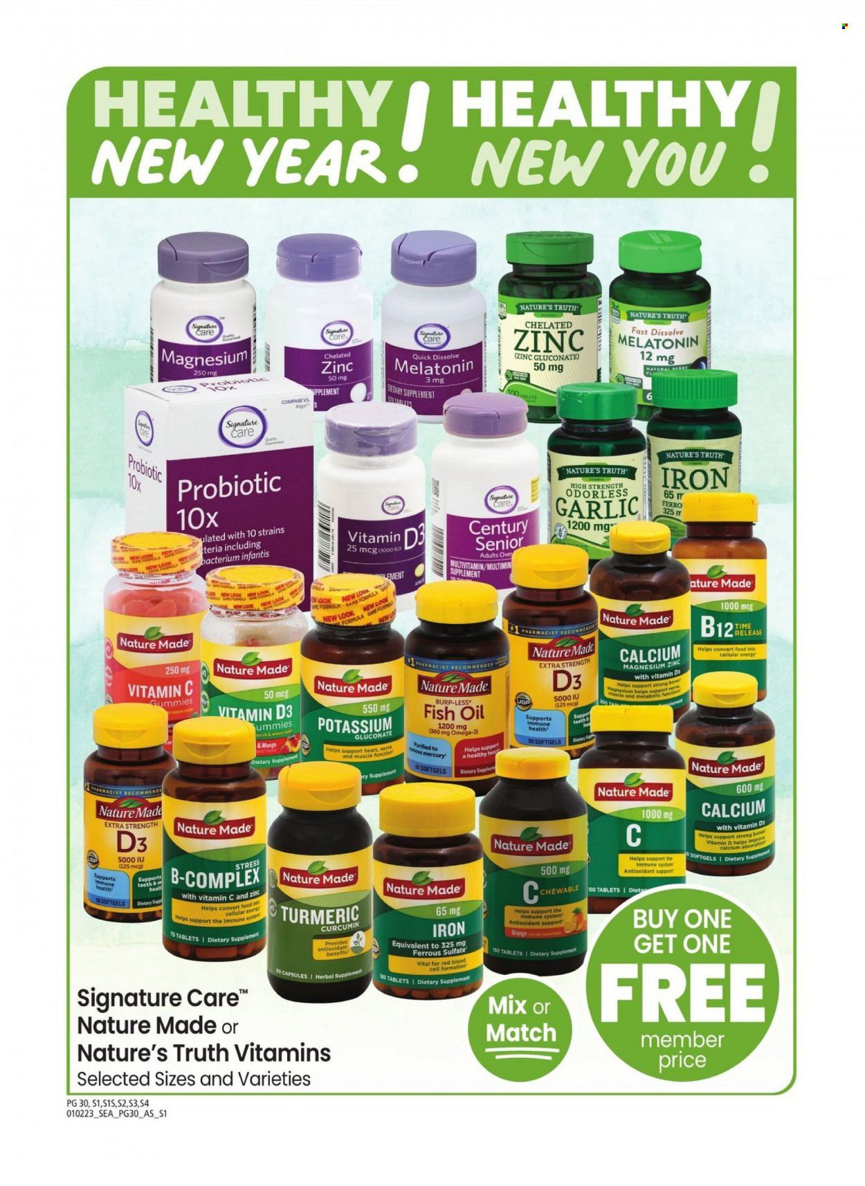 Safeway (WA) Weekly Ad Flyer Specials January 2 to January 29, 2023