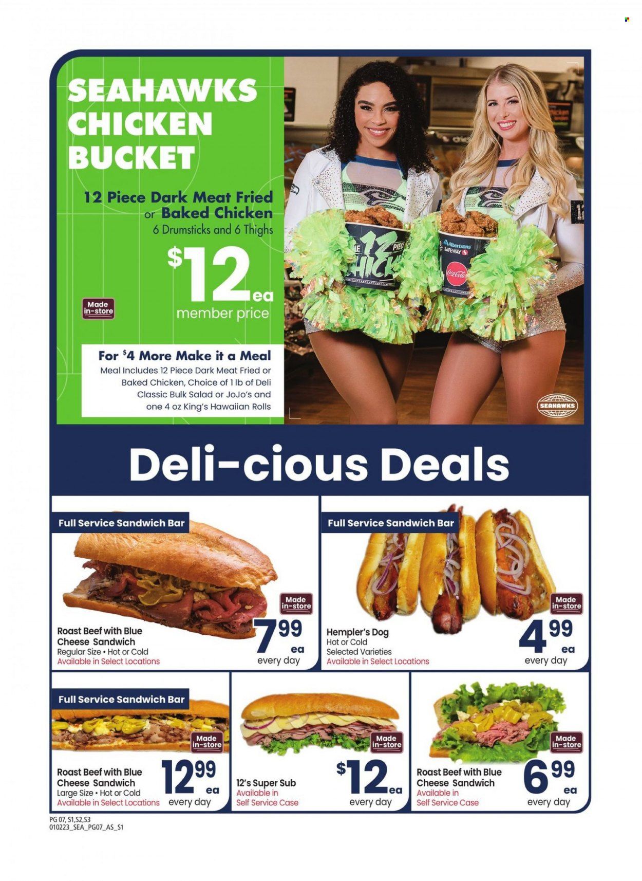 Safeway (WA) Weekly Ad Flyer Specials January 2 to January 29, 2023