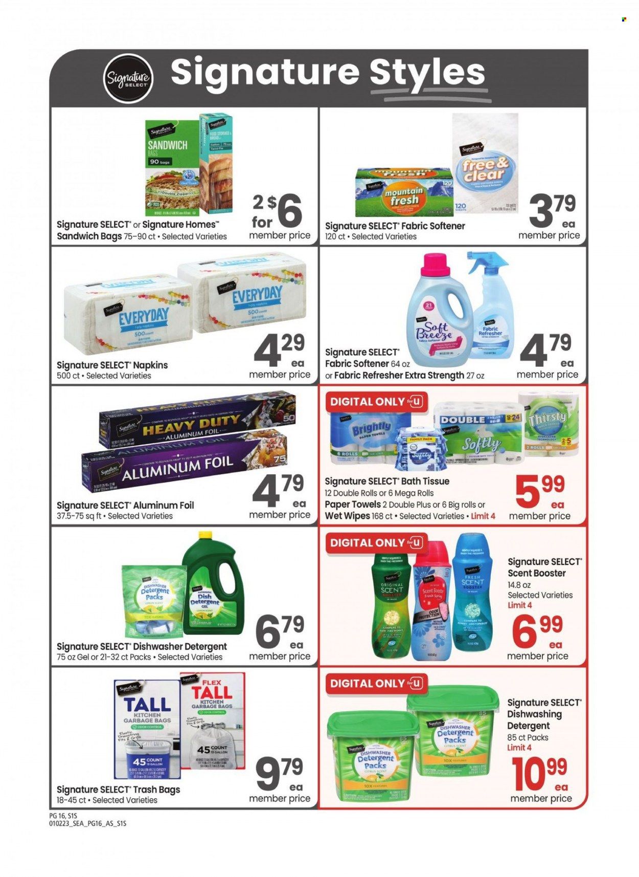 Safeway (WA) Weekly Ad Flyer Specials January 2 to February 7, 2023