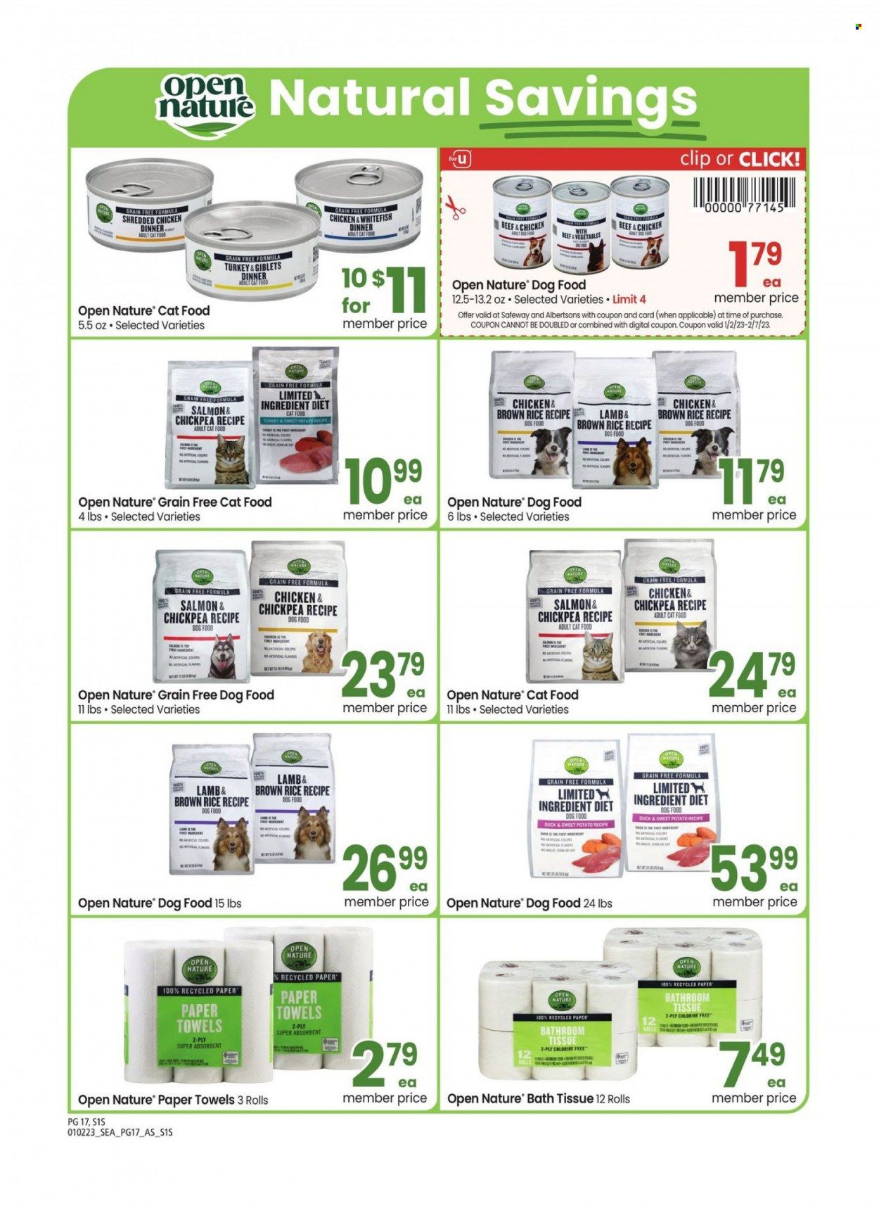 Safeway (WA) Weekly Ad Flyer Specials January 2 to February 7, 2023