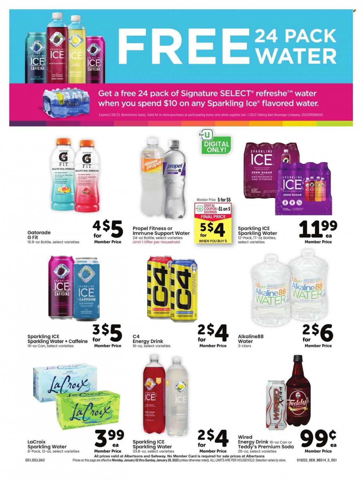 Safeway (SD) Weekly Ad Flyer Specials January 2 to January 29, 2023