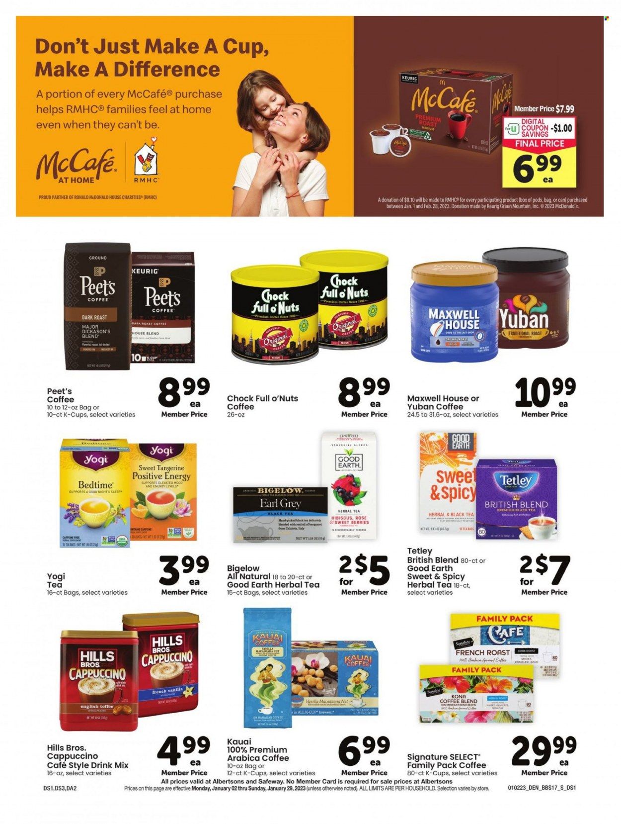 Safeway (SD) Weekly Ad Flyer Specials January 2 to January 29, 2023