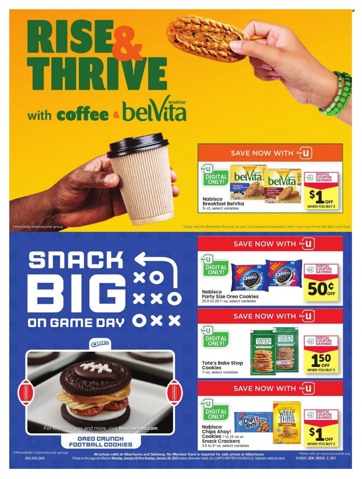 Safeway (SD) Weekly Ad Flyer Specials January 2 to January 29, 2023