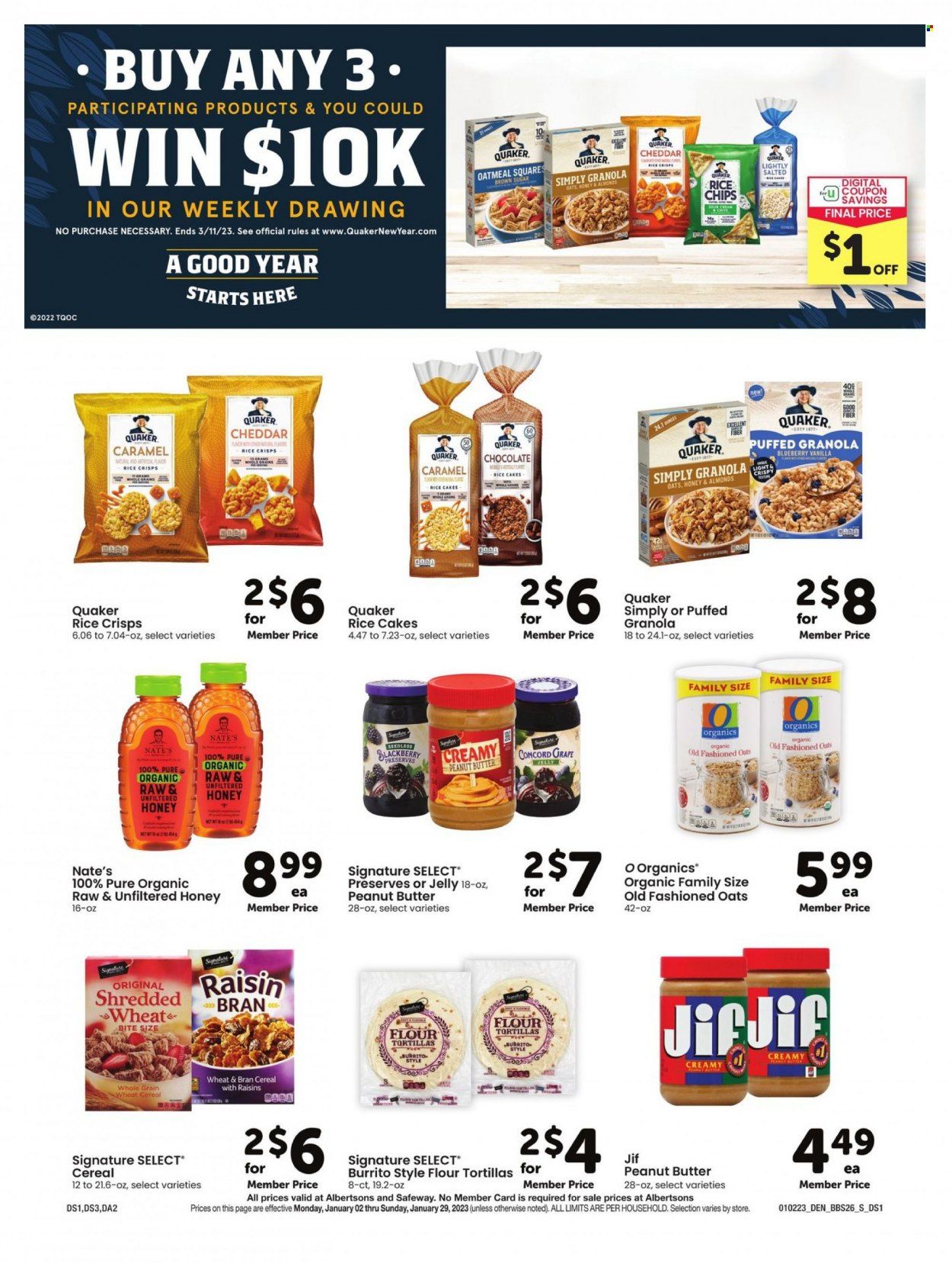Safeway (SD) Weekly Ad Flyer Specials January 2 to January 29, 2023