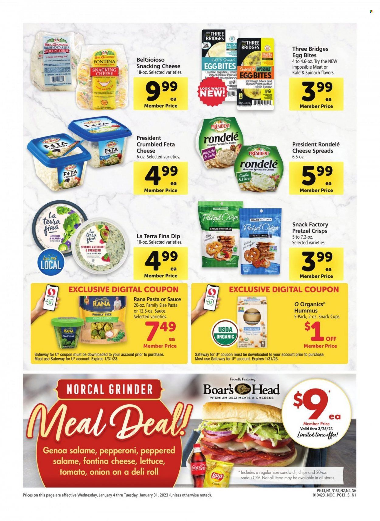 Safeway (CA, HI, OR, WA) Weekly Ad Flyer Specials January 4 to January 31, 2023
