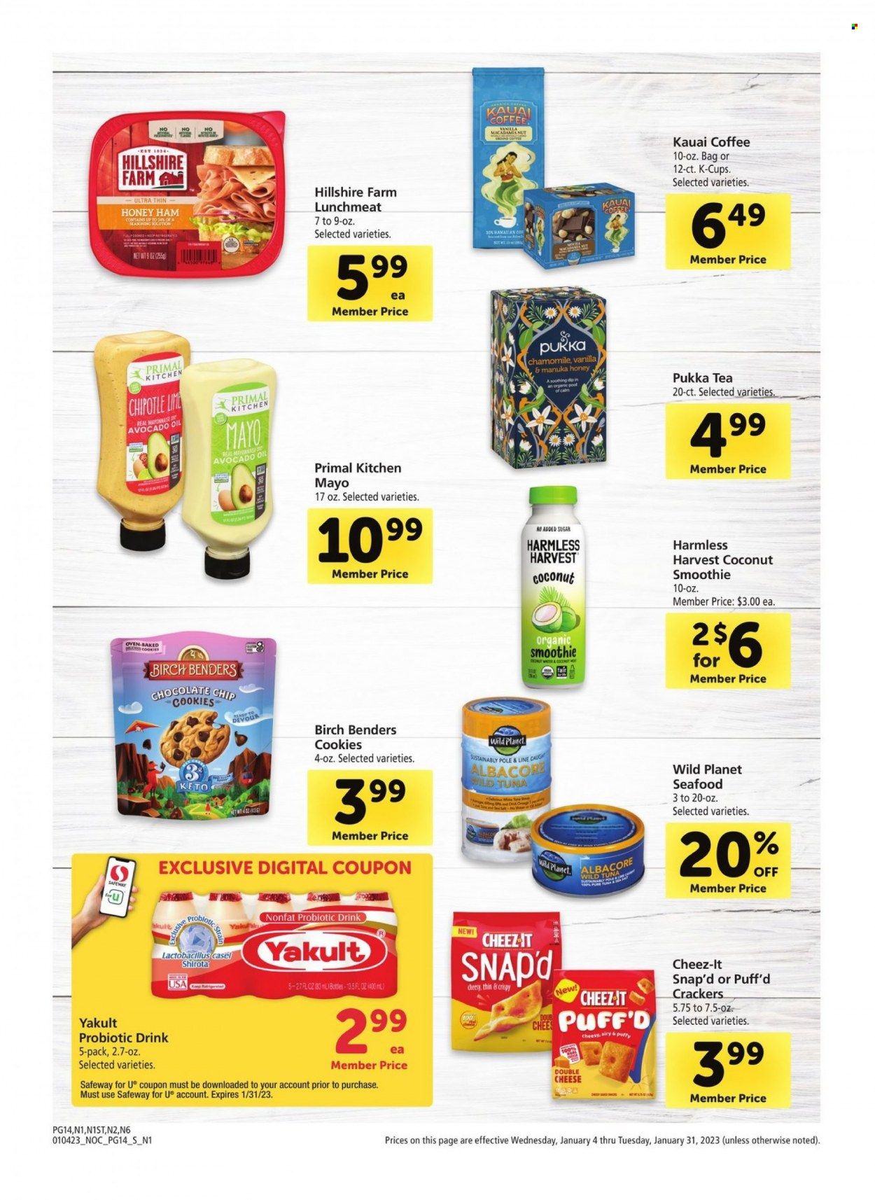 Safeway (CA, HI, OR, WA) Weekly Ad Flyer Specials January 4 to January 31, 2023