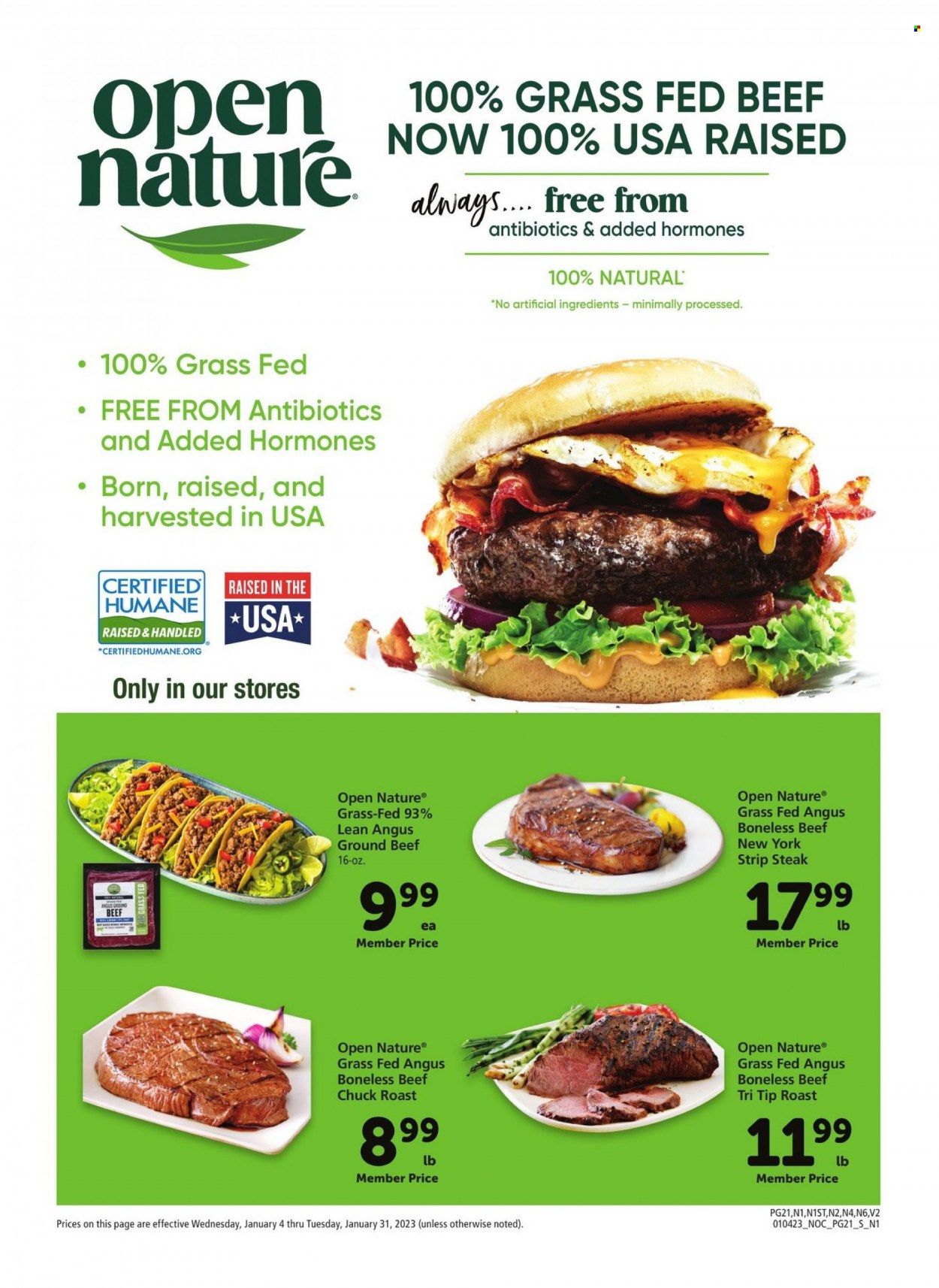 Safeway (CA, HI, OR, WA) Weekly Ad Flyer Specials January 4 to January 31, 2023