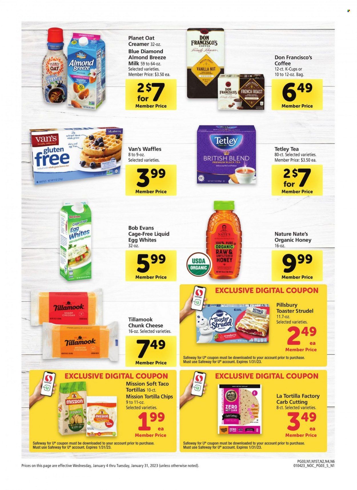 Safeway (CA, HI, OR, WA) Weekly Ad Flyer Specials January 4 to January 31, 2023