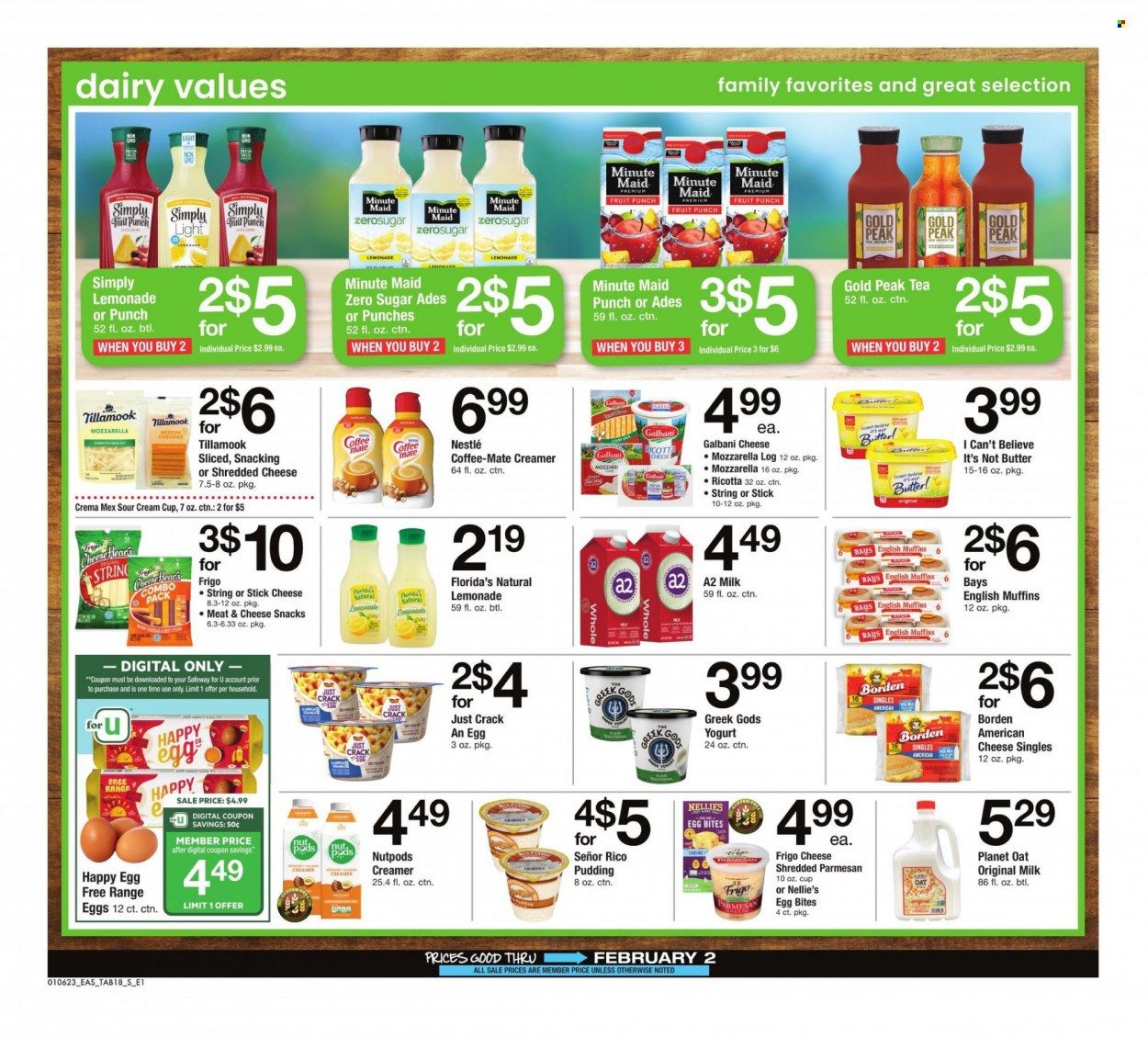 Safeway (MD, VA) Weekly Ad Flyer Specials January 6 to February 2, 2023