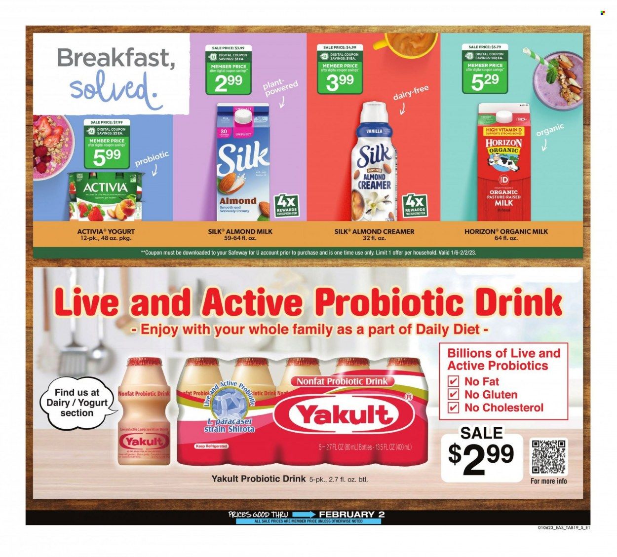 Safeway (MD, VA) Weekly Ad Flyer Specials January 6 to February 2, 2023