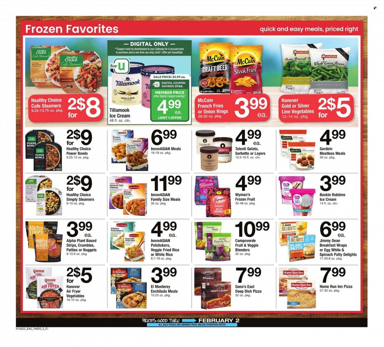Safeway (MD, VA) Weekly Ad Flyer Specials January 6 to February 2, 2023