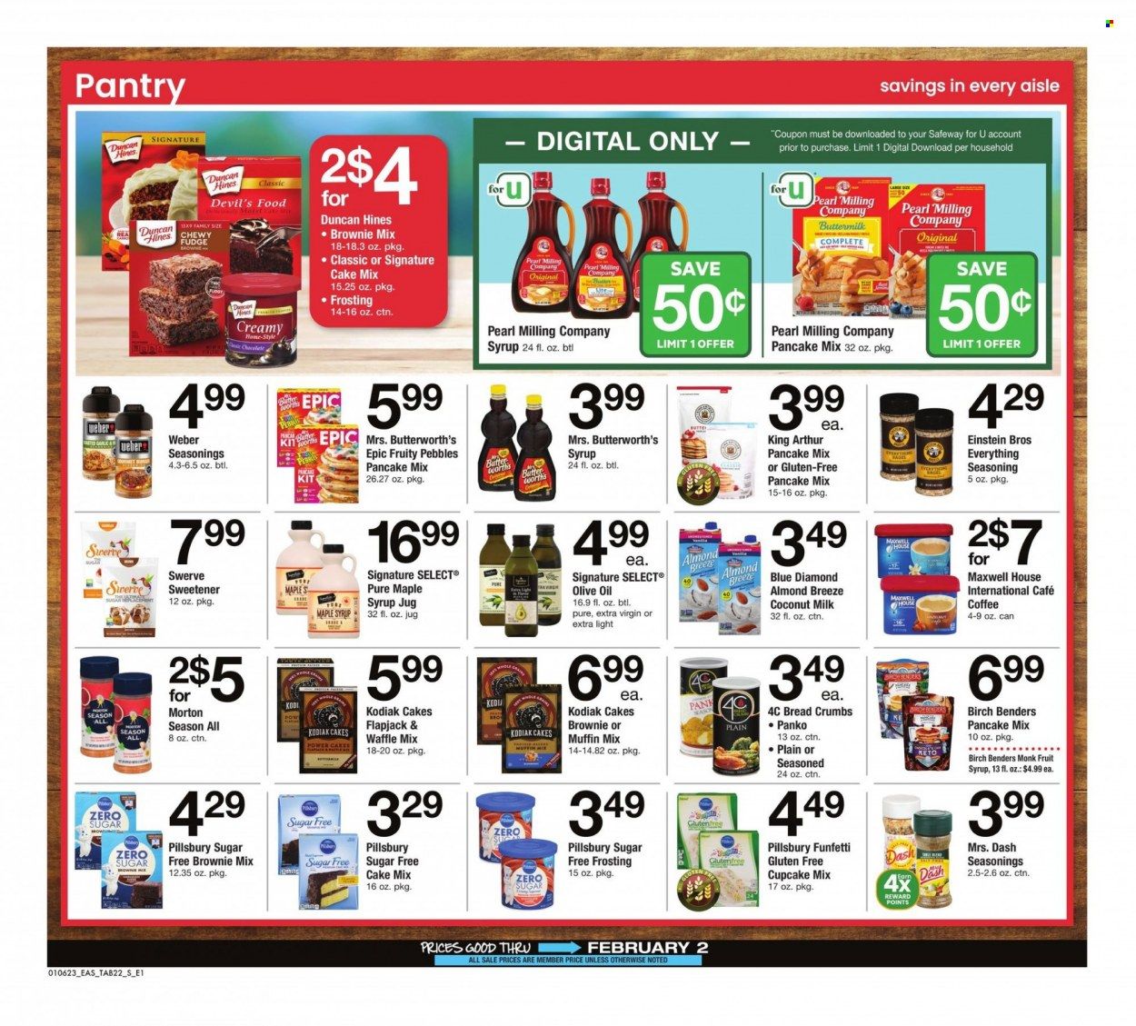 Safeway (MD, VA) Weekly Ad Flyer Specials January 6 to February 2, 2023