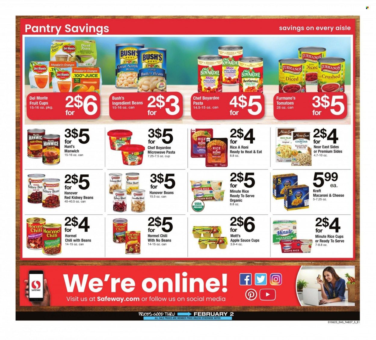 Safeway (MD, VA) Weekly Ad Flyer Specials January 6 to February 2, 2023