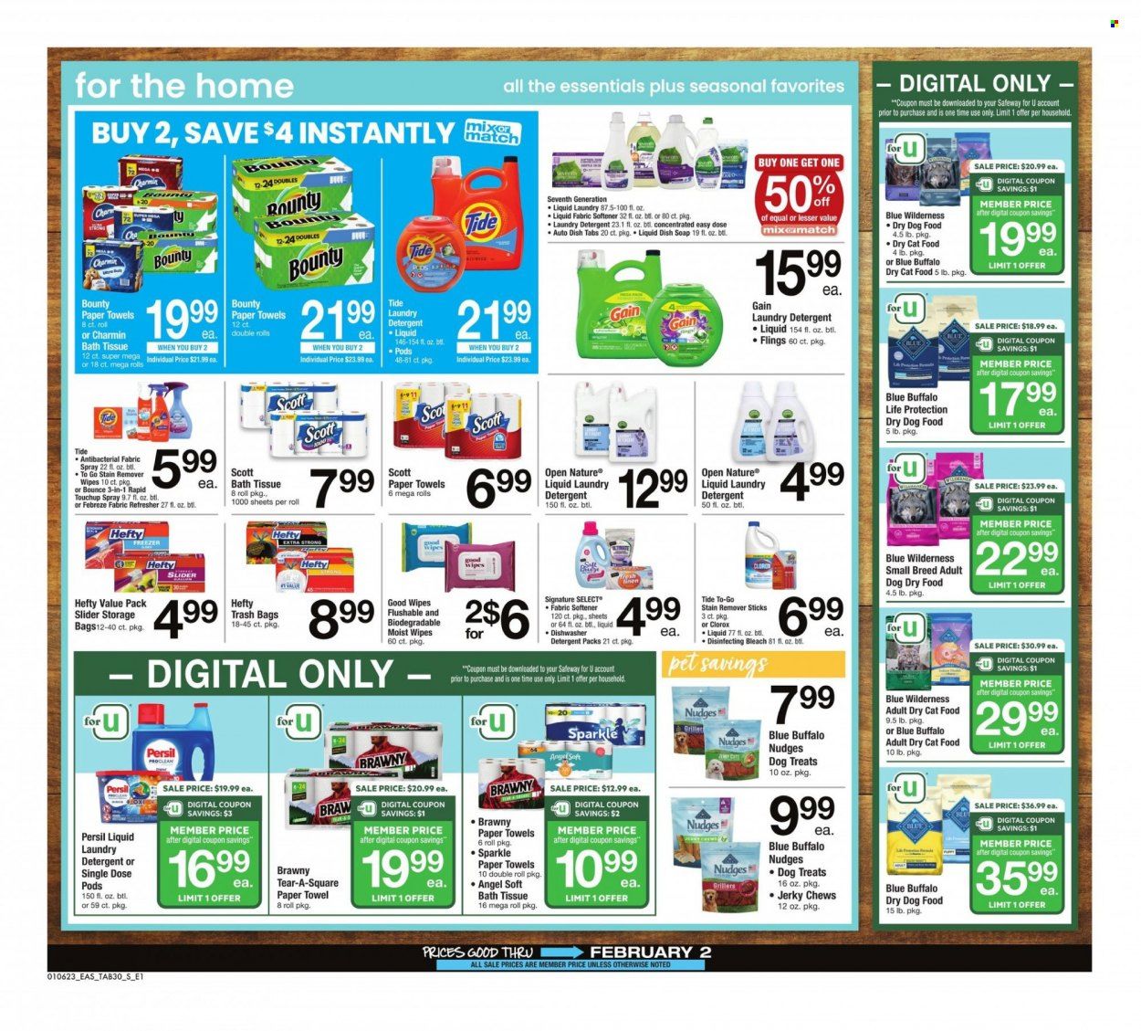 Safeway (MD, VA) Weekly Ad Flyer Specials January 6 to February 2, 2023