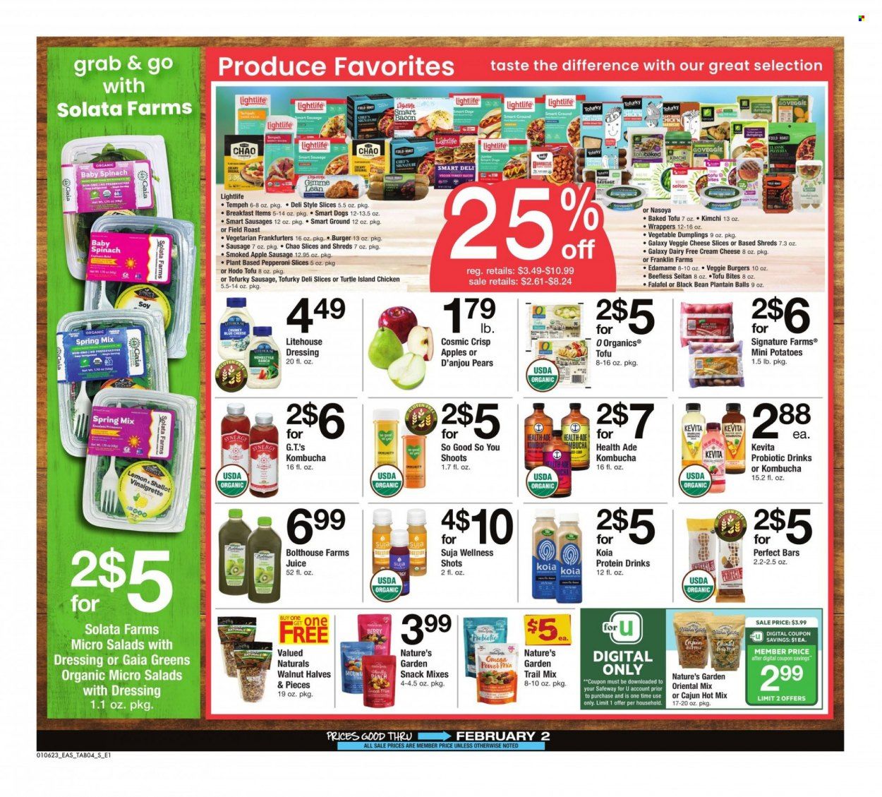 Safeway (MD, VA) Weekly Ad Flyer Specials January 6 to February 2, 2023
