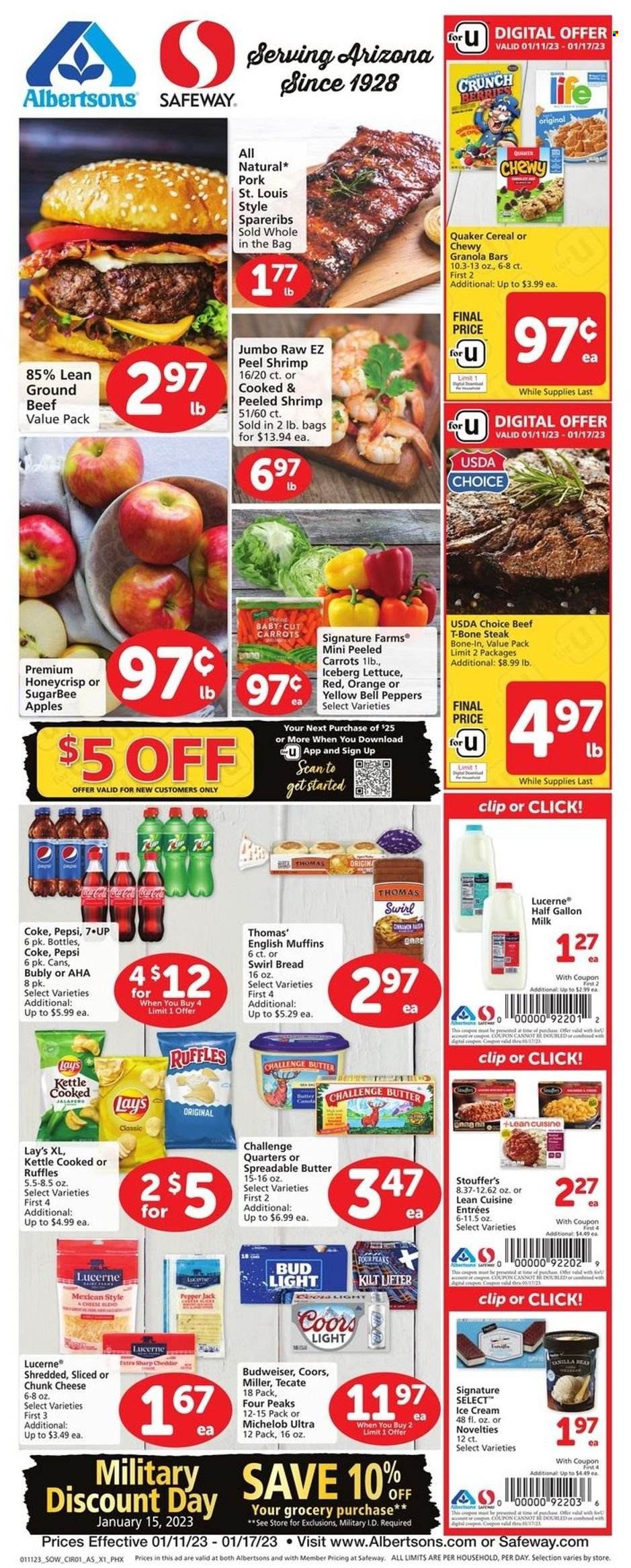 Safeway (AZ, CO, ID, MT, NE, NM) Weekly Ad Flyer Specials January 11 to January 17, 2023