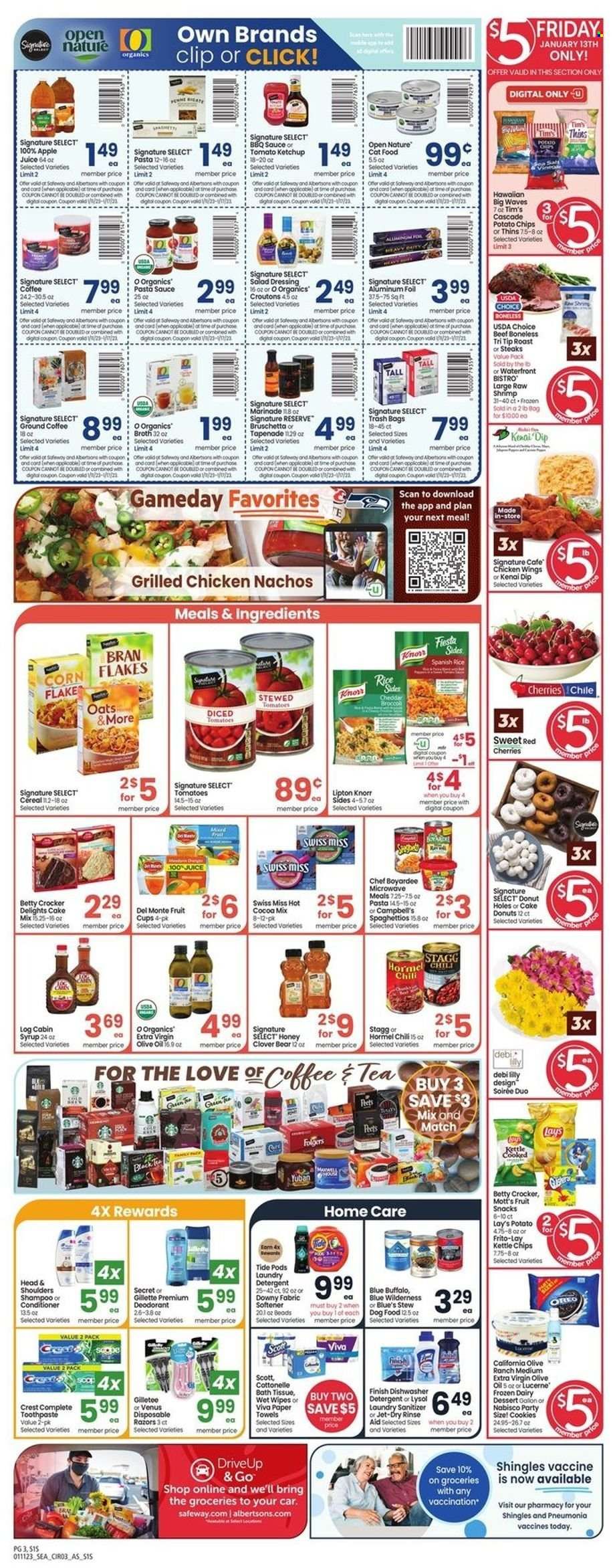 Safeway (WA) Weekly Ad Flyer Specials January 11 to January 17, 2023