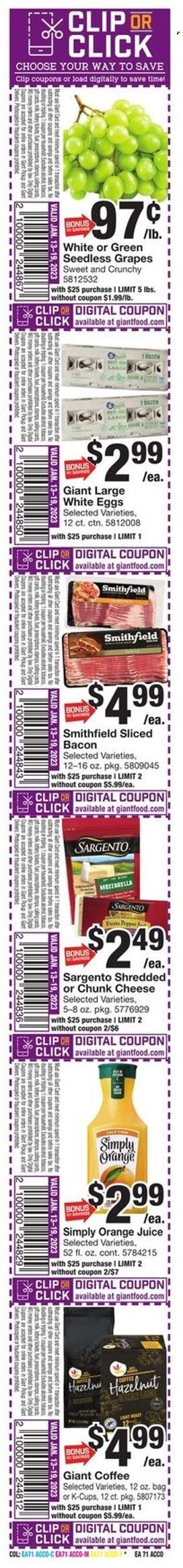 Giant Food (DE, MD, VA) Weekly Ad Flyer Specials January 13 to January 19, 2023