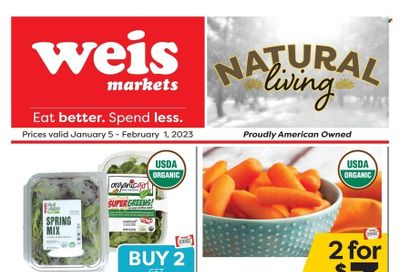 Weis (MD, NY, PA) Weekly Ad Flyer Specials January 5 to February 1, 2023