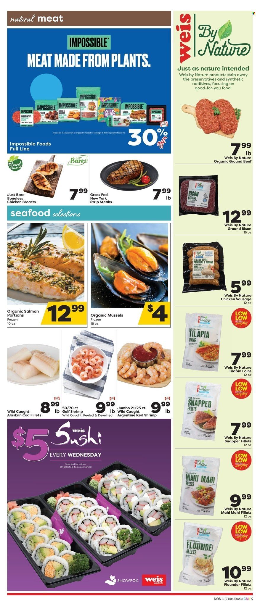 Weis (MD, NY, PA) Weekly Ad Flyer Specials January 5 to February 1, 2023