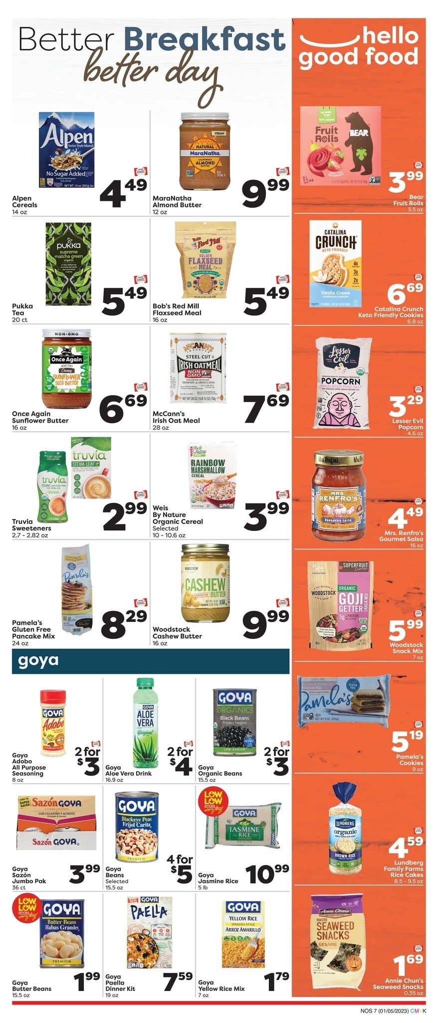 Weis (MD, NY, PA) Weekly Ad Flyer Specials January 5 to February 1, 2023