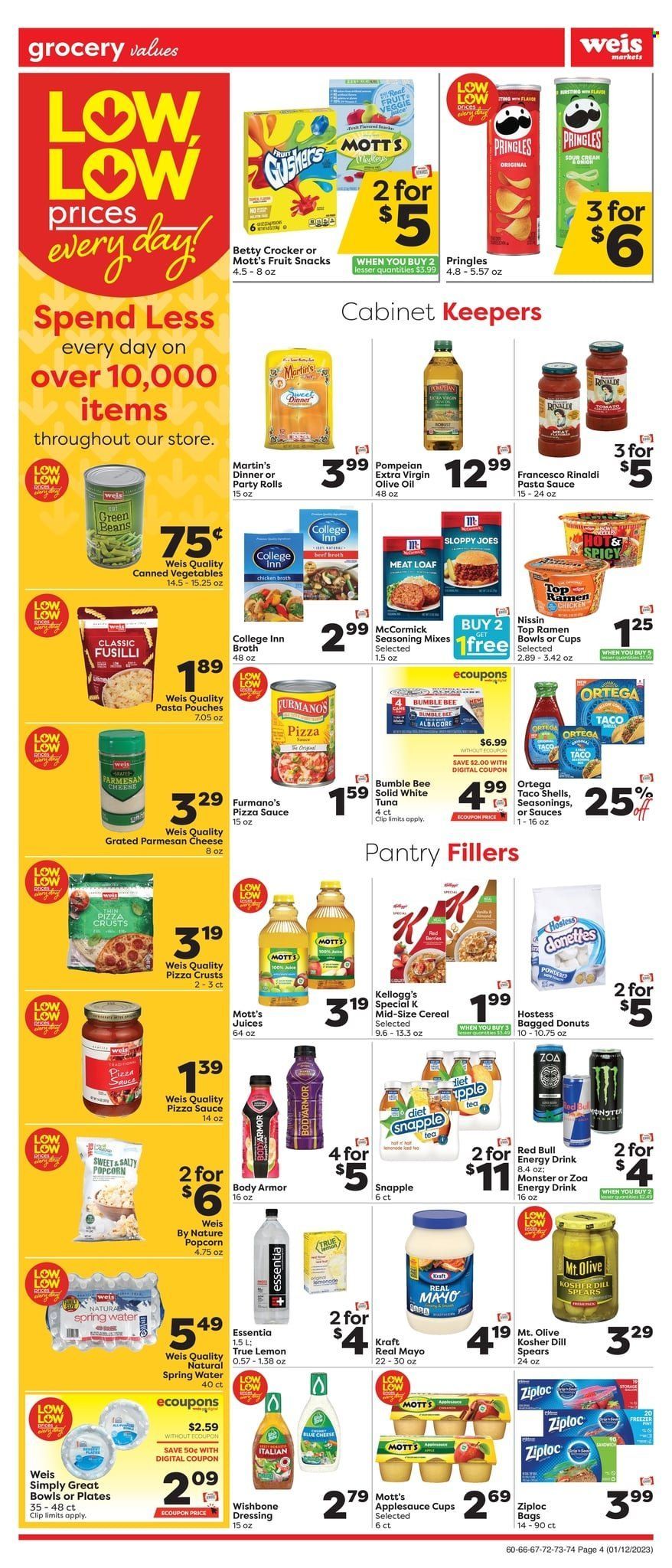 Weis (MD, NY, PA) Weekly Ad Flyer Specials January 12 to January 18, 2023
