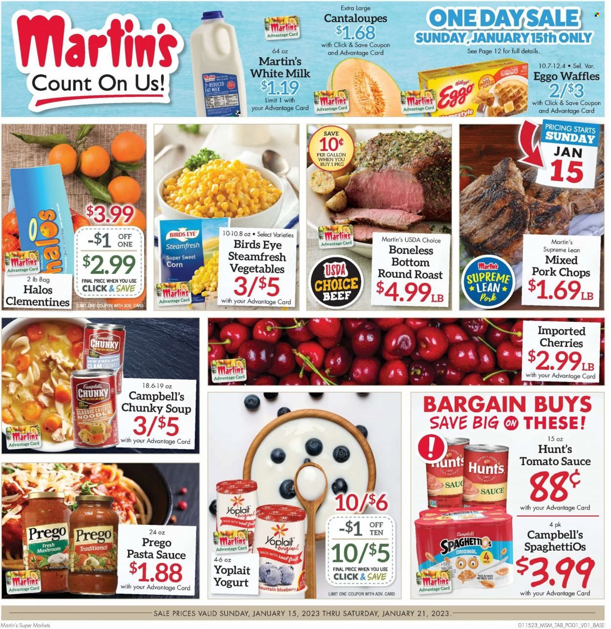 Martin’s (IN, MI) Weekly Ad Flyer Specials January 15 to January 21, 2023