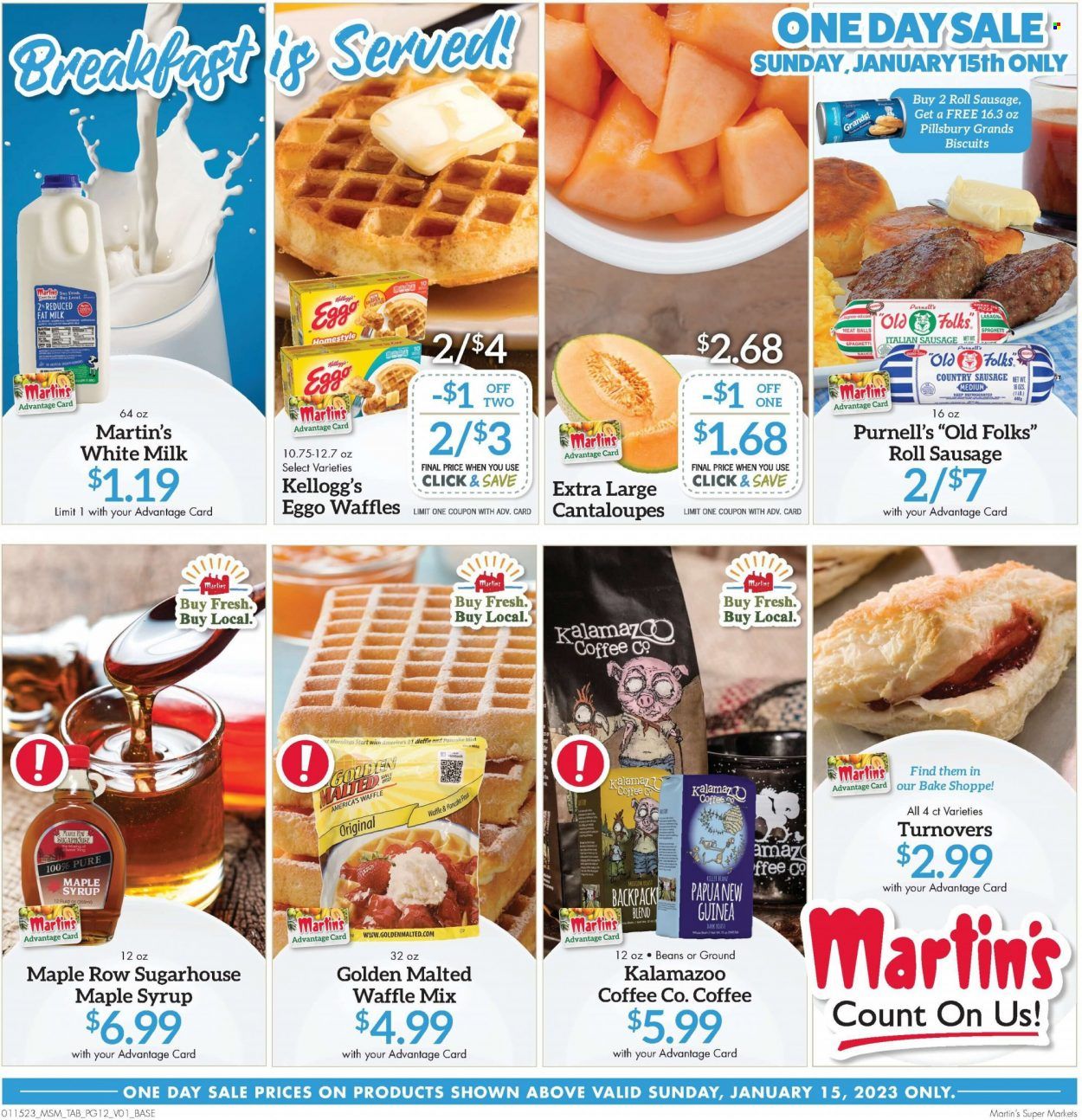 Martin’s (IN, MI) Weekly Ad Flyer Specials January 15 to January 21, 2023