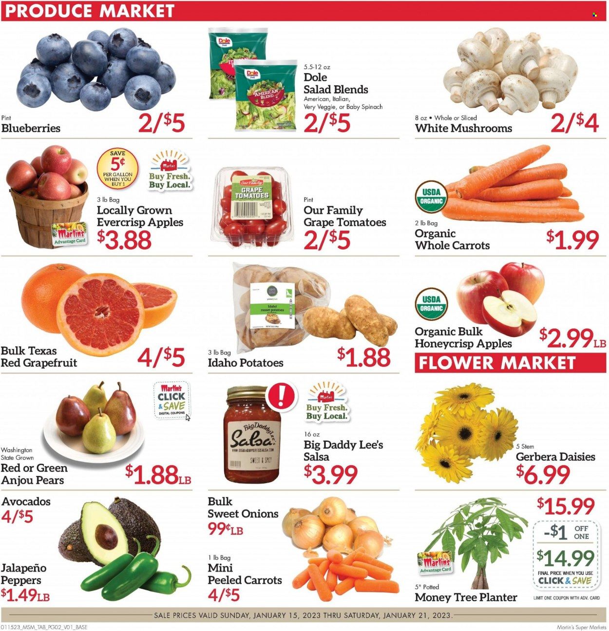 Martin’s (IN, MI) Weekly Ad Flyer Specials January 15 to January 21, 2023
