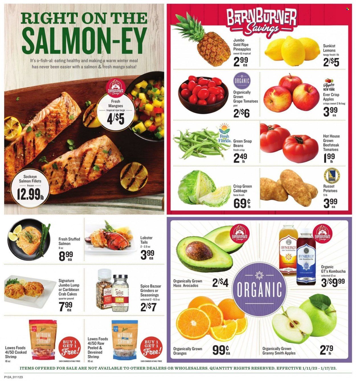 Lowes Foods (NC, SC) Weekly Ad Flyer Specials January 11 to January 17, 2023
