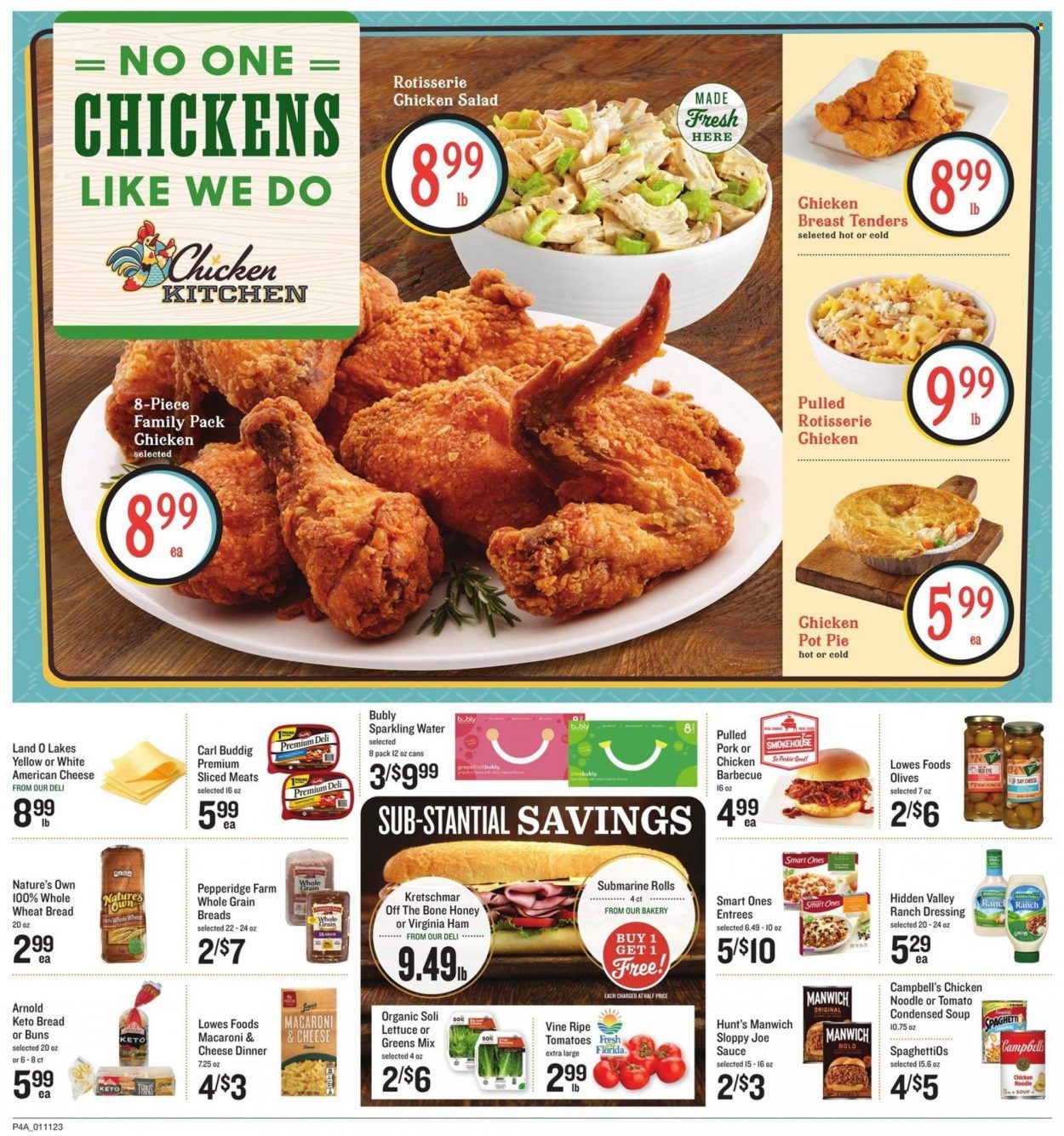 Lowes Foods (NC, SC) Weekly Ad Flyer Specials January 11 to January 17, 2023